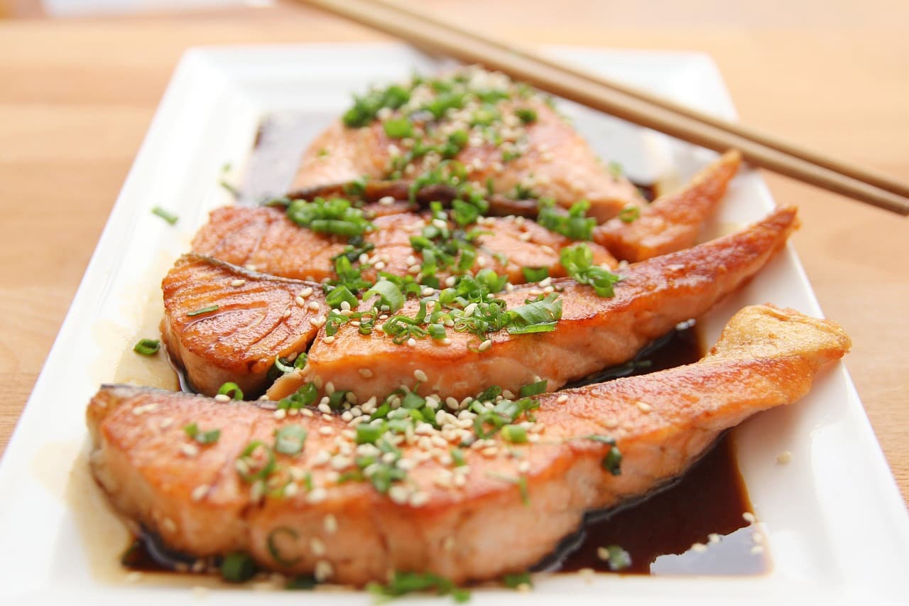 Hình ảnh minh họa: Đàn cá hồi bơi ngược dòng sông, với nền tảng lý thuyết về từ trường Trái Đất và các yếu tố sinh học hỗ trợ di cư.