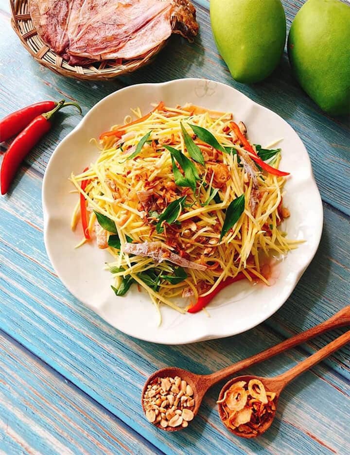 Hình ảnh minh họa các tác động và so sánh giữa các góc nhìn phân tích như bản đồ miền Nam Việt Nam với các biến tấu món ăn và biểu tượng văn hóa.